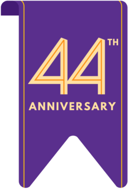 44th anniversary ribbon