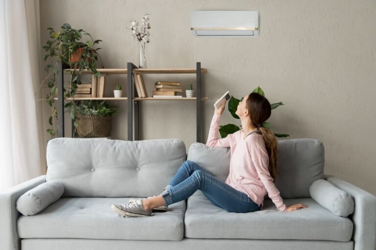 Ductless AC Blowing Odor