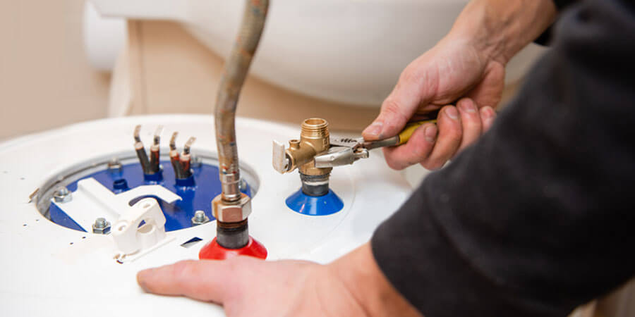 Water heater installation